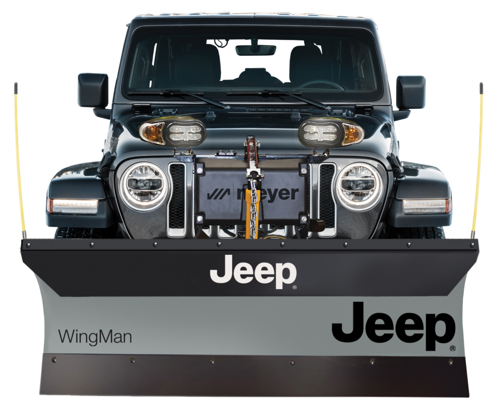 Meyer Jeep Wingman Plow with LED Lights